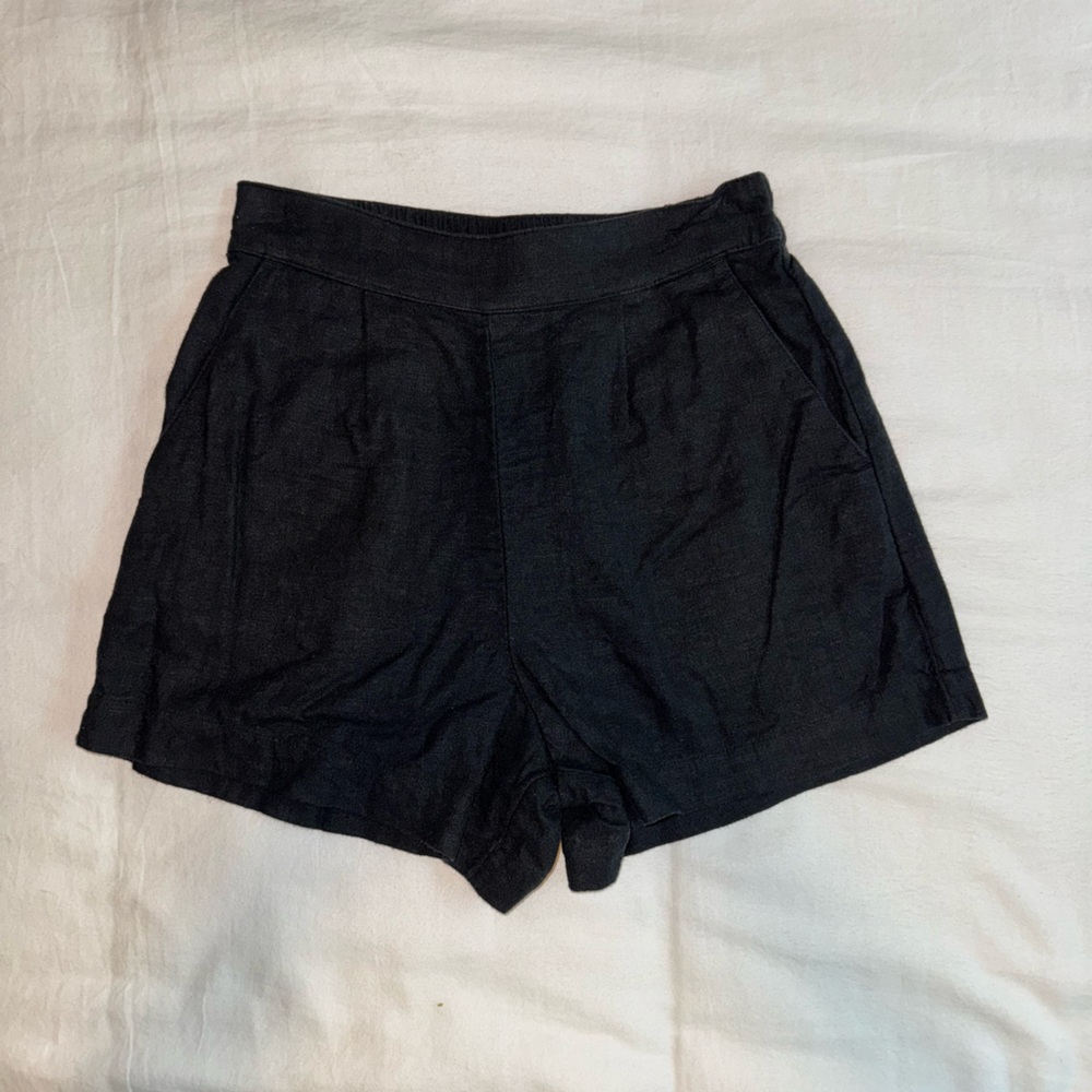 Abercrombie & Fitch Linen Blend Shorts